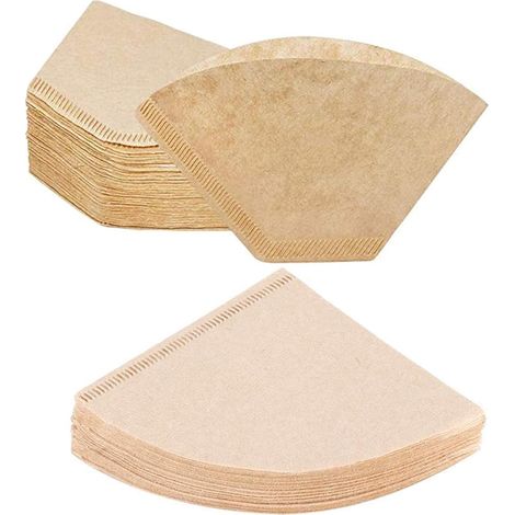 Filtre À Café Conique - Papier Non Blanchi Naturel - Compatible Avec Machines À Café Et Filtres Manuels - 200 Pièces (1/5)