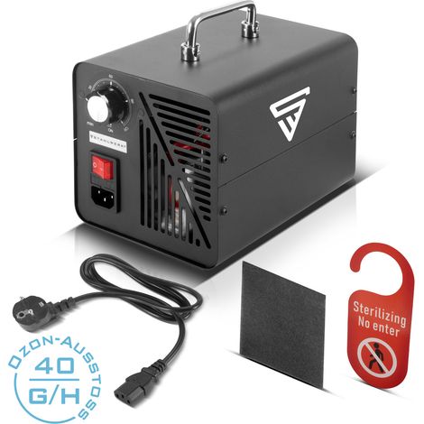 STAHLWERK Generatore di ozono OG-40 ST con 40 g/h, fino a 200 metri quadrati