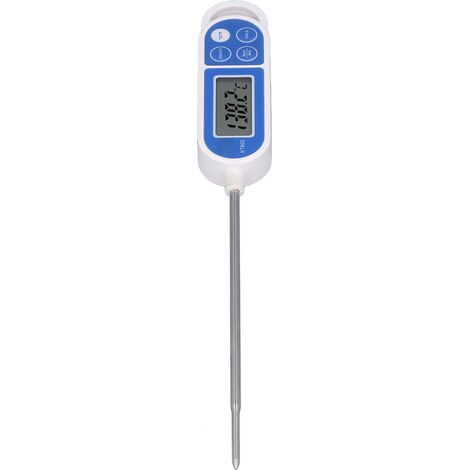 Digitales Thermometer mit langer Sonde, wasserdicht, hintergrundbeleuchtet, schnelle Reaktionszeit, zum Kochen von Speisen und Fleisch. (1/5)