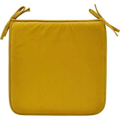 Coprisedia lilou ocra 38x38cm - Atmosphera créateur d'intérieur