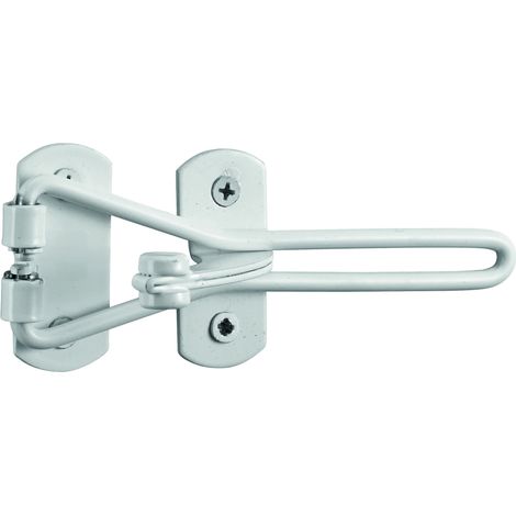 THIRARD - Entrebailleur pour porte d'entrée, taquet d'arrêt, 142mm, blanc - THIRARD
