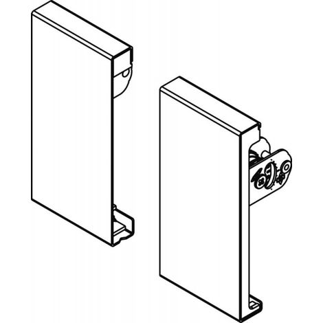 Conector frontal HETTICH Arcitech Blanco - 94 mm - 9123084