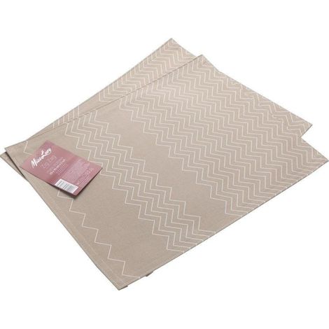 Florina Zickzack-Tischsets, 35 x 45 cm, 2 Stück