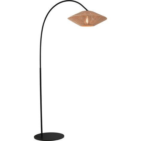 Lampe à arc Bicono avec un bonnet de corde Ø50cm - 1310-05-50
