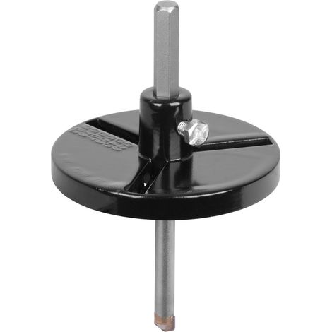 Aufnahme für Lochsägen Strend Pro, mit Bohrer, ALU 33-43-53-67-73-83 mm