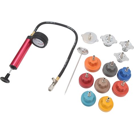 Kit Testeur de Pression Radiateur 0-35 Psi Haute Précision Détecteur de Système de Refroidissement Auto Remplacement pour Mitsubishi (1/5)