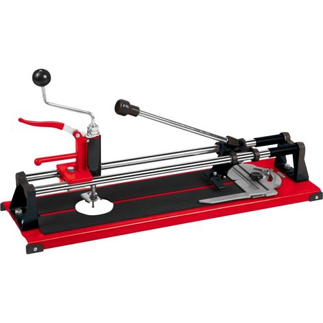 DEDRA - Máquina para azulejos 600 mm 3 en 1: cortes y agujeros precisos