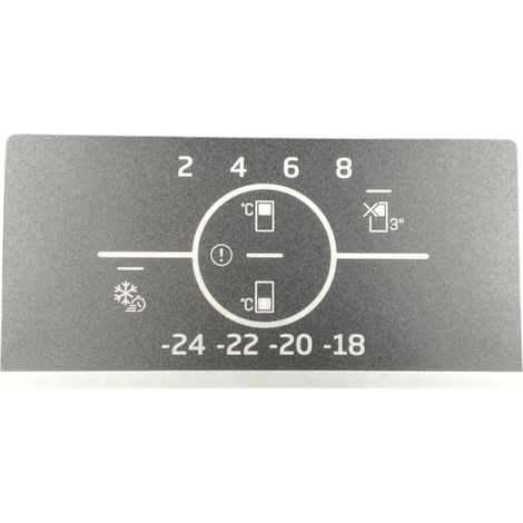 Ersatzteil - Originales Komplette Kühlschrankdisplay - - BEKO
