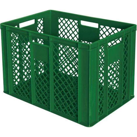 BRB 30 Eurobehälter / Bäckerkiste, LxBxH 600x400x410 mm, Palettenware (grün)