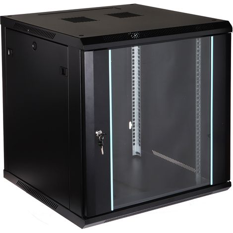 Armario rack de pared eprado-R19-12U/600-azul (1/5)