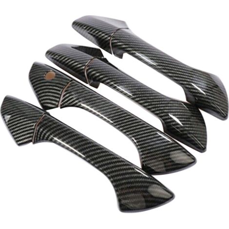 Glänzende Türgriffabdeckung aus Kohlefaser für Honda Accord Limousinen (Baujahre 2008–2013)