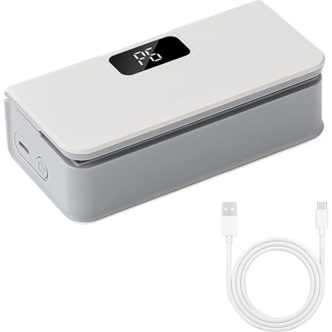 Mini Scelleur, 2 en 1 Scelleuse de Sacs Magnétique avec Cutter Caché, 6 Niveau Chaleur, Machine de Scellage Manuelle pour le Stockage de Collations Sacs en Plastique (1/5)