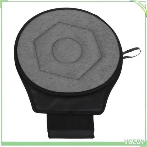 HOXILEELEOVGEBY Coussin de Voiture Rotatif 360 Degrés Géométrique Forme Rhombique Confortable pour Siège Auto (1/4)