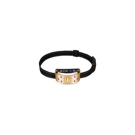 Collier automatique, rechargeable, étanche IP65, avec 7 niveaux sonores réglables Vibrations Sensibilité pour chiens de petite, moyenne et grande taille (1/5)