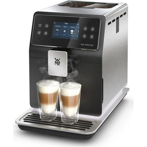 WMF Perfection 840L Macchina da caffè nera con macinacaffè