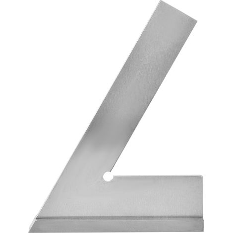 Carré D Ingénieur En Acier Inoxydable - Règle D Angle 60° - Outil De Mesure 100 X 70 Mm Pour Travaux Professionnels - 1 Pièce (1/5)