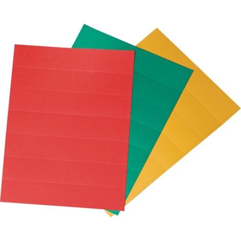 Piastra di etichettatura 3 colori ogni 14 pezzi. (1/3)