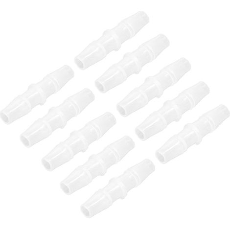 10-teiliges Schlauchverbinder-Set aus PP-Rohrverbindern mit gleichem Durchmesser, gerader Durchgang, 4,8–4,8 Zoll (1/5)