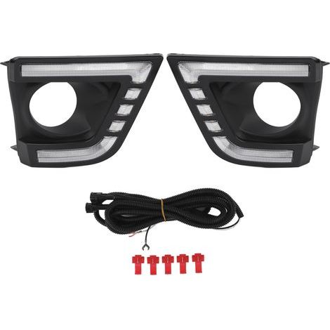 Luces diurnas LED de 12 V para parachoques delantero, repuesto para Corolla 2014 2015 2016 DRL (1/5)