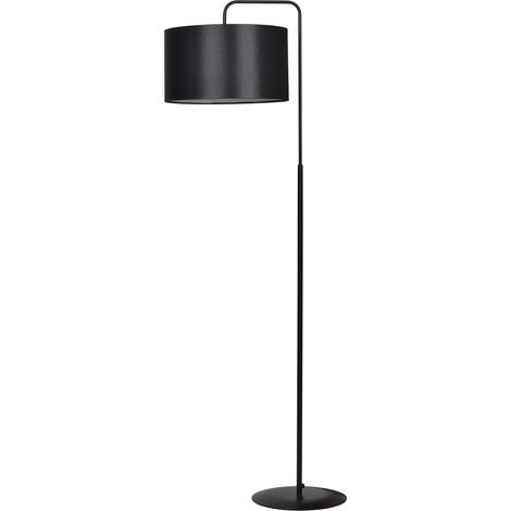 Lampada da terra Emibig Trapo nera E27 1 luce H150 cm (1/4)