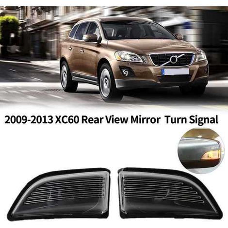 Pair of black ABS mirror and indicator housings, suitable for tinted windows.--BIEMMEDUE (1/5)