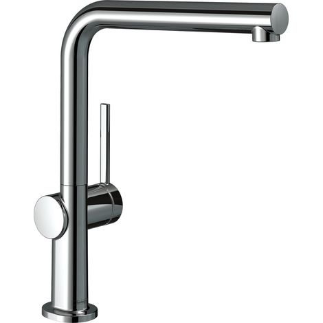 Hansgrohe – Mitigeur de cuisine 270 1 jet chromé – Bec orientable 360° – Débit 8 l/min sous 3 bars – Cartouche céramique durable