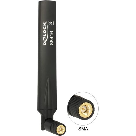 DeLOCK 88416 antena para red Antena direccional RP-SMA 3 dBi