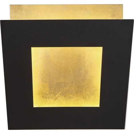 Inspired Mantra Fusion Dalia Aplique Dalia 18cm, LED 18W, 3000K, 1260lm, Oro/Negro, 3 años de Garantía (1/4)