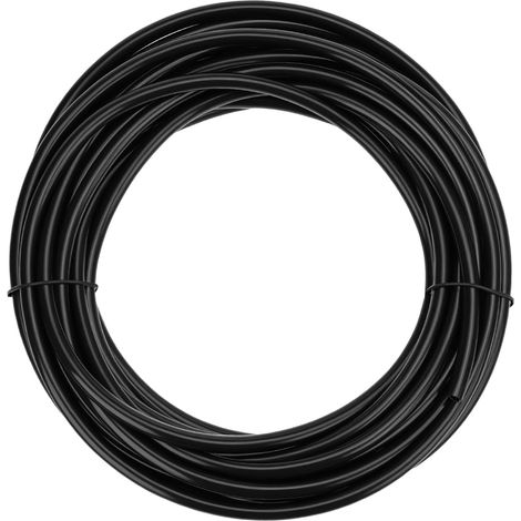 Polyurethane PU Pneumatic Hose, Air Hose for Compressor, 8mm OD x 5mm ID, 12 Metres, Black (1/5)