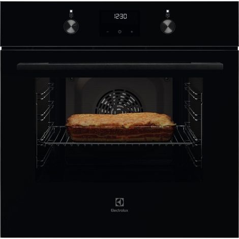 Electrolux KOFGC40BK Forno Multifunzione SurroundCook® 500. Dimensione del forno: Media, Tipo di forno: Forno elettrico, Capacità interna forno totale: 65 L. Posizionamento dell'apparecchio: Da inc... (1/5)