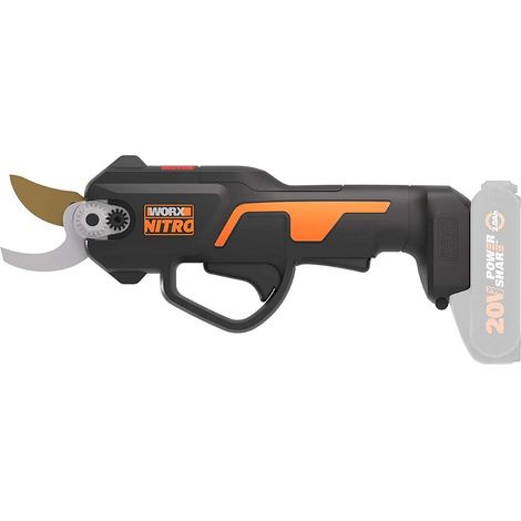 Forbice Potatore a Batteria WG330E.9 20V Brushless Solo Corpo Taglio 25 mm - Worx Nitro