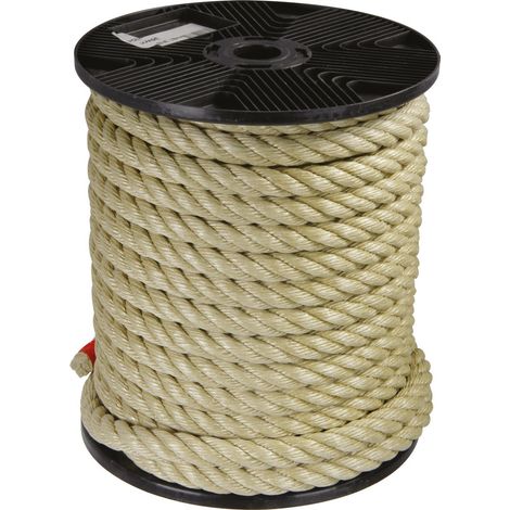 Polypropylen-Seil Farbe 4 Stränge 18 x 27 Havanna 4518