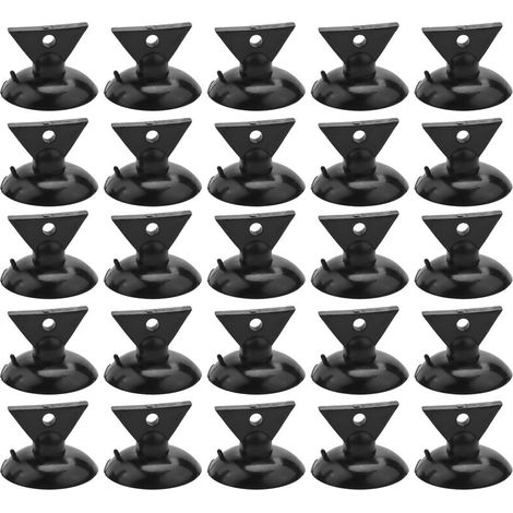 Filiyano-Lot de 25 changeurs d'ampoules à ventouse en PVC pour mini-lampes sur rail LED/halogène. (1/5)