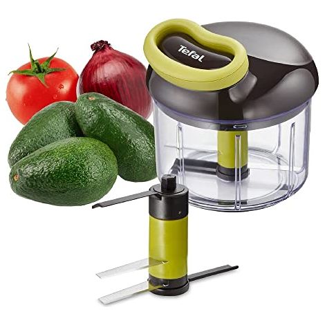 Tefal K13204 tritatutto manuale nero verde trasparente 900 ml (1/4)