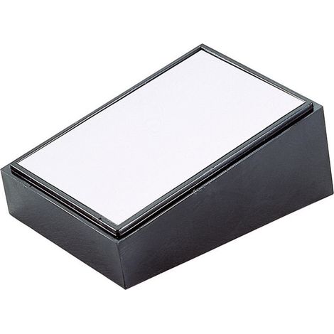 TEKO 103.9 Pult-Gehäuse (L x B x H) 160 x 95 x 62 mm Kunststoff, Aluminium Schwarz, Silber 1 St. (1/2)