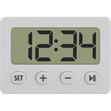 TFA Dostmann 60.2014.02 Quarzo Sveglia Bianco Tempi di allarme 1 (1/5)