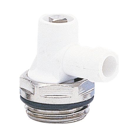 Robinet vidange tête orientable à joint nickelé 1/2