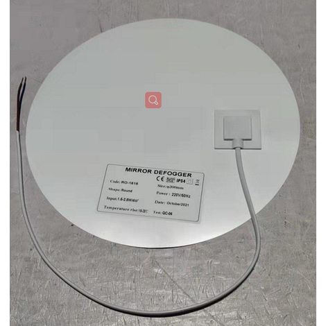 Saniclass Miroir - chauffage - ø30cm - (1/2)