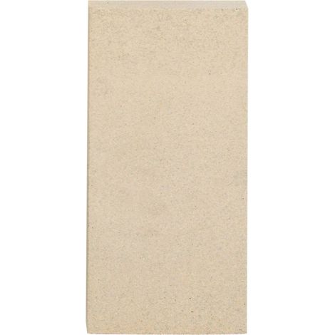 FireFix Schamottstein 25 x 12,4 x 4 cm Kaminofen Schamottplatten Schamott