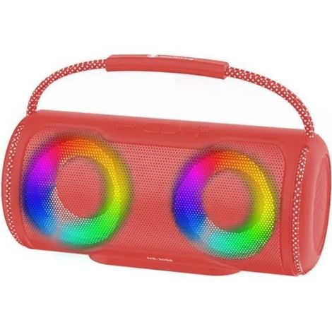 1 pièce Enceinte Bluetooth portable, 16 W, étanche IPX4, haut-parleur sans fil avec radio FM et carte TF, idéale pour intérieur et extérieur