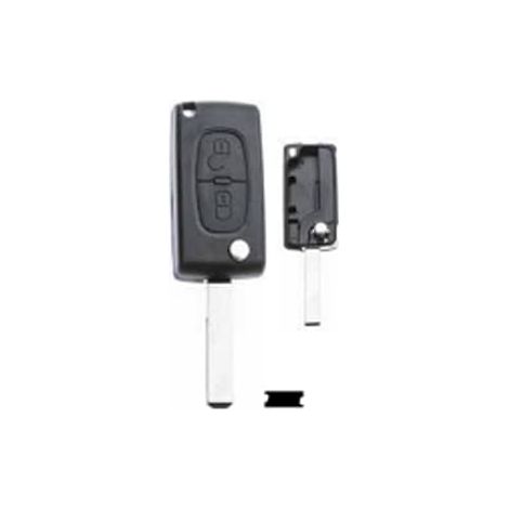 Guscio Chiave Auto Citroen HU83ARS2N Silca Pulsanti 2