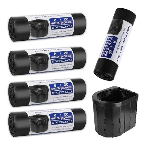 Biodegradable Bin Bags 30 L (1/5)
