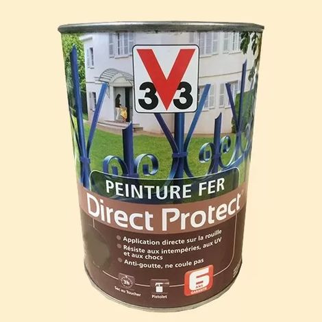 Peinture V33 Fer Direct Protect Craie 0,5 L (1/2)
