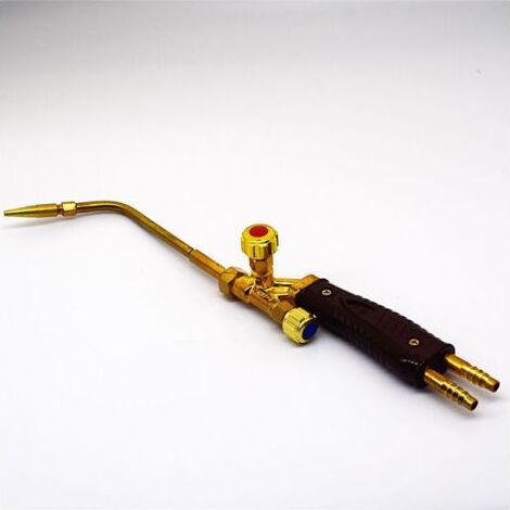 Chalumeau Torche de Soudage Oxi-Acétylène Oxypropane Soudeur à Air Résistant à la Chaleur pour Soudure à Injection (H01-6) 39cm TRIMEC (1/3)