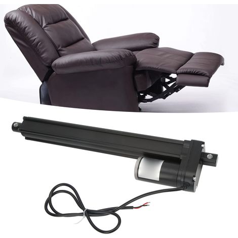 Actionneur linéaire électrique 12 V 3000 N 5 mm/s JS-TGZ-U11. Convient aux applications extérieures, agricoles, ferroviaires, solaires, robotiques et domotiques. Course : 300 mm. (1/5)