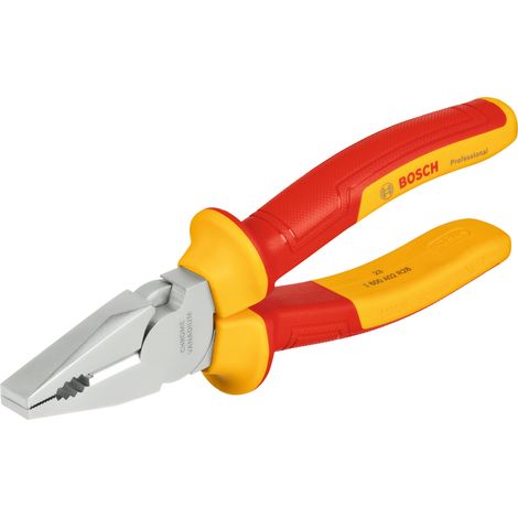 Bosch PRO Plier VDE Combination Pliers 180mm 1600A02NE1 (1/4)