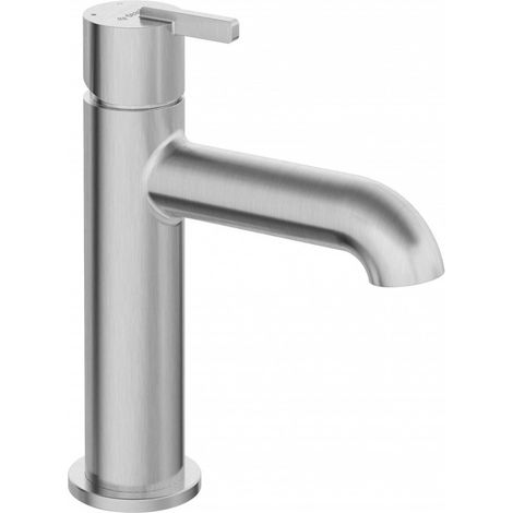 Deante Silia grifo de lavabo acero inoxidable cepillado