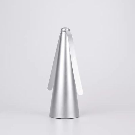 Ventilateur Anti-Mouche, Répulsif à Pales Extérieur & Intérieur pour Eloigner Les Mouches de la Table, Répellante Moustique Fan(argent) (1/2)