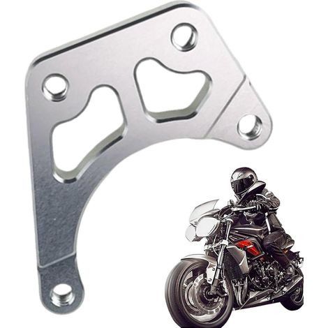 Vordere Bremssattelhalterung Scheibenradhalterung Vordere Bremszangen für 200 mm oder 220 mm Bremsrotor Motorrad Umbau Do-It-Yourself-Montage Fahrzeuge ATV Reparatur (1/5)