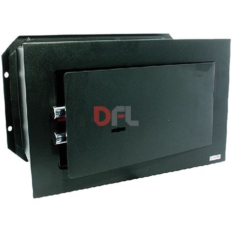 KC21 CASSAFORTE A MURO CON CHIAVE cm 15X31X21h TAGLIO LASER (1/3)
